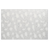 Graues Ziegen-Spielen Stoff (Fat Quarter (45,7 x 55,9 cm))