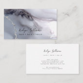 Graufarbener Hintergrund Visitenkarte (Vorne/Hinten)