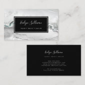 Graufärbung Visitenkarte (Vorne/Hinten)