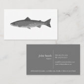 Graufischkarte Visitenkarte (Vorne/Hinten)