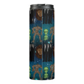 Graufuß, UFOs, Außerirdischen, Mothman, Dogman, Kr Thermosbecher (Rückseite)