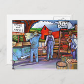 Graugalerie: Die Früchte der Arbeit Postkarte (Vorne/Hinten)
