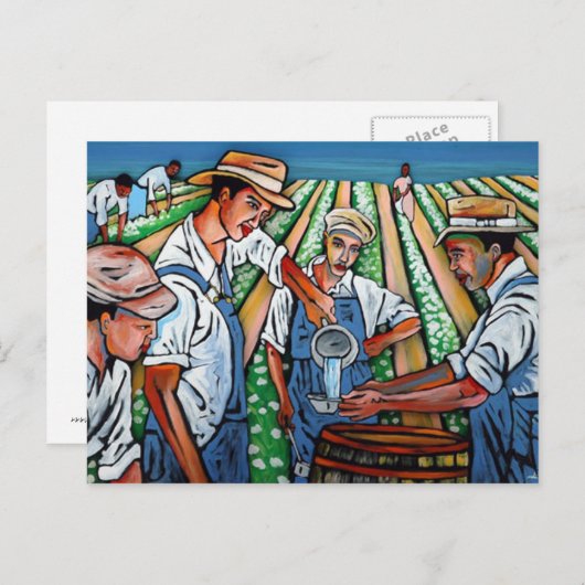 Graugalerie: Wasserbruch Postkarte (Vorne/Hinten)