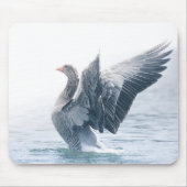 Graugans-Foto Mousepad (Vorne)