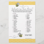 Graugelbe Hummel Was ist in deinem Handspiel? (Vorderseite)