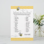 Graugelbe Hummel Was ist in deinem Handspiel? (Stehend Vorderseite)