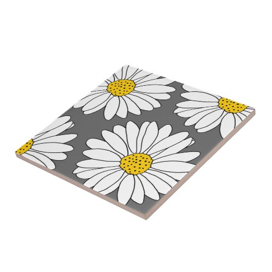 Graugelbe und weiße Milchsorten Fliese (Seite)