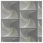 Graugelber Twirl Stoff (Muster)
