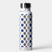 Graugeschlechtspreisfarben Punkte Trinkflasche (rechts)