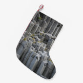 Graugesteinformation Kleiner Weihnachtsstrumpf (Vorderansicht (hängend))