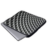 Grauglasdach Laptopschutzhülle (Vorne Knopf)