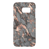Graugold-Rose Marmor, modernes Design Case-Mate Samsung Galaxy Hülle (Rückseite)