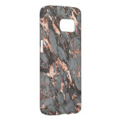 Graugold-Rose Marmor, modernes Design Case-Mate Samsung Galaxy Hülle (Rückseite/rechts)