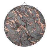 Graugold-Rose Marmor, modernes Design Dartscheibe (vorne)