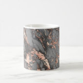 Graugold-Rose Marmor, modernes Design Kaffeetasse (Mittel)