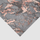Graugold-Rose Marmor, modernes Design Seidenpapier (Ausschnitt)