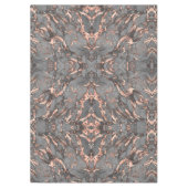 Graugold-Rose Marmor, modernes Design Tischdecke (Vorderseite)