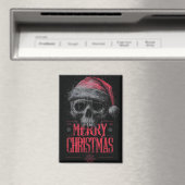 Graugothischer Schädel mit einer beängstigenden We Magnet (In Situ (Geschirrspüler))