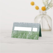 Graugrün ist die Saison für verheiratete Begleitun Platzkarte (Vorderseite)