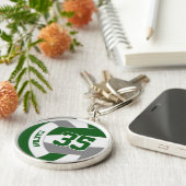 Graugrün seine Mannschaft färbt kundenspezifisches Schlüsselanhänger (Seite)