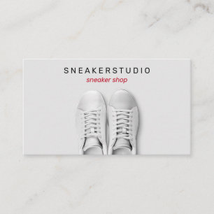 Graugymnastik Sneaker Sportschuhe Visitenkarte