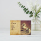 GRAUHENHORSE-Monogramm Visitenkarte (Stehend Vorderseite)