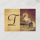 GRAUHENHORSE-Monogramm Visitenkarte (Rückseite)