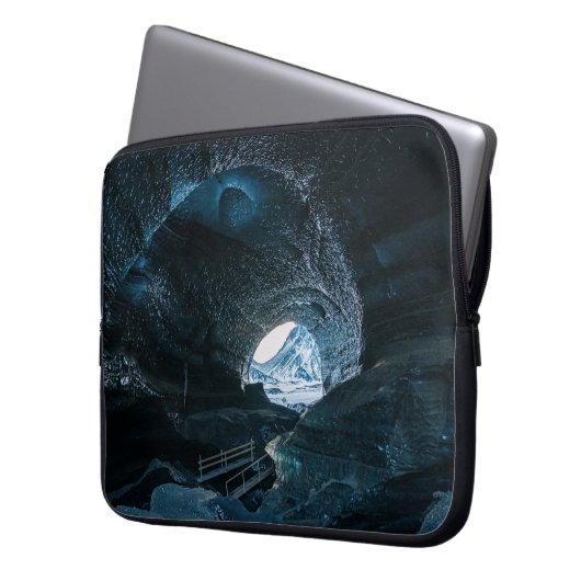 GRAUHÖHLE LAPTOPSCHUTZHÜLLE (Vorderseite Links)