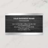 Grauholz Logistik Transportwagen Lastwagen Visitenkarte (Rückseite)