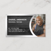 Grauholz Silver Fitness Personal Trainer Foto Visitenkarte (Vorderseite)