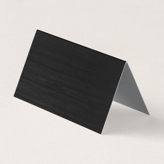 Grauholz zeitgenössisch Minimalistisch modern Visitenkarten (Rückseite)