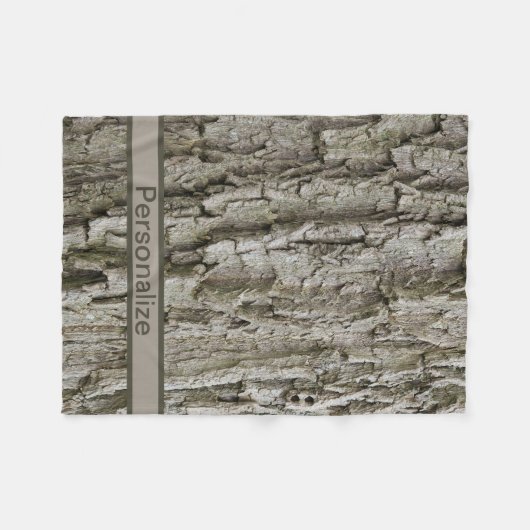 Grauholzdecke Fleecedecke (Vorderseite (Horizontal))