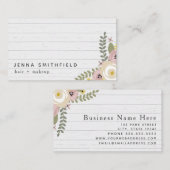 Grauholzflora-Mode-Schönheit Visitenkarte (Vorne/Hinten)