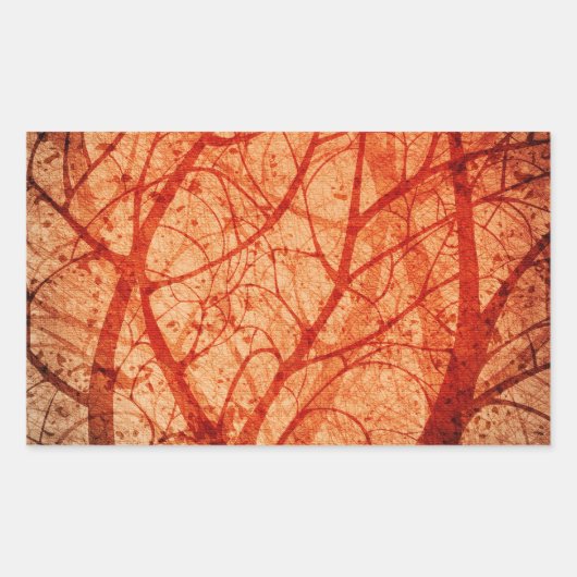 Grauholzkleber Rechteckiger Aufkleber (Vorderseite)