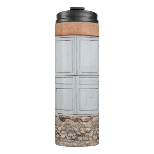 GRAUHOLZTÜR THERMOSBECHER (Vorderseite)