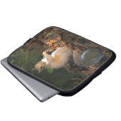 Grauhörnchen 03 laptopschutzhülle (Vorne Knopf)