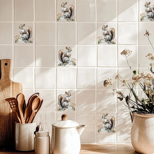 Grauhörnchen Fliese