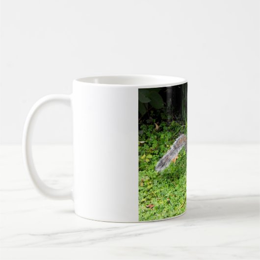 Grauhörnchen Kaffeetasse (Links)