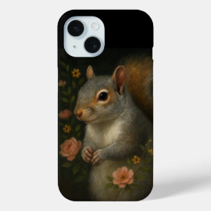 Grauhörnchen mit Blumen – Enchanted Woodland  Case-Mate iPhone Hülle
