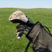 Grauhound-Malerei - Niedliche Original Hundekunst Golf Headcover (In SItu)