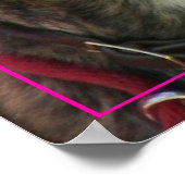 Grauhound-Poster Poster (Ecke)