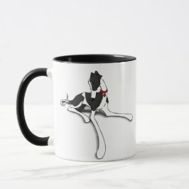 Grauhund-Hund Tasse