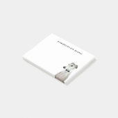 Grauhund Post-it Klebezettel (angewinkelt)