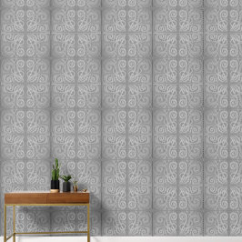 Graukachelmuster Vinyl Wallpaper Tapete