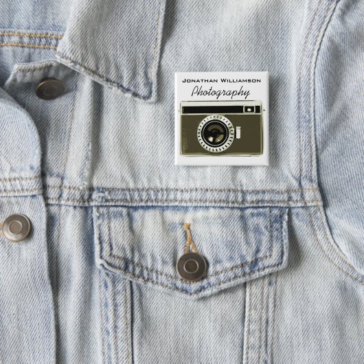 Graukamera Fotografy Business Button (Beispiel)