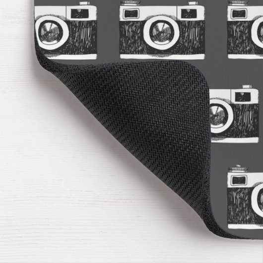 Graukamera Mousepad (Ecke)