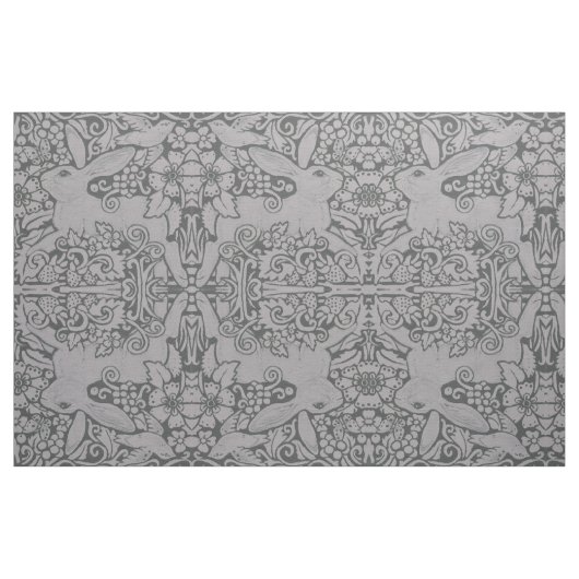 Graukaninchengewebe Exklusive originale Design Art Stoff (Fat Quarter (45,7 x 55,9 cm))