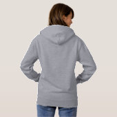 Graukapuzenpullover Frau DESIGN QUEBEC Hoodie (Schwarz voll)