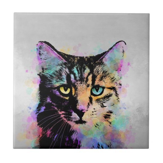 Graukatze 618 fliese (Vorderseite)