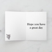 Graukatze Karte (Innenseite)